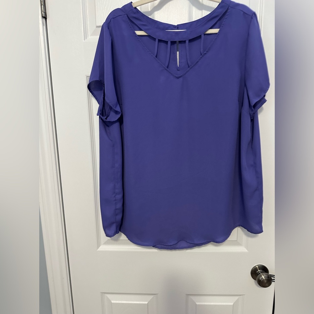 Torrid - Women's Purple Blouse